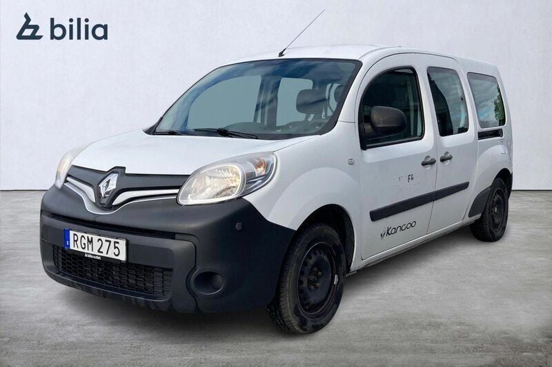 Vit Begagnad 2016 Renault Kangoo Minibuss | 81 125 kr (Lite dyr) - Bild 1/3