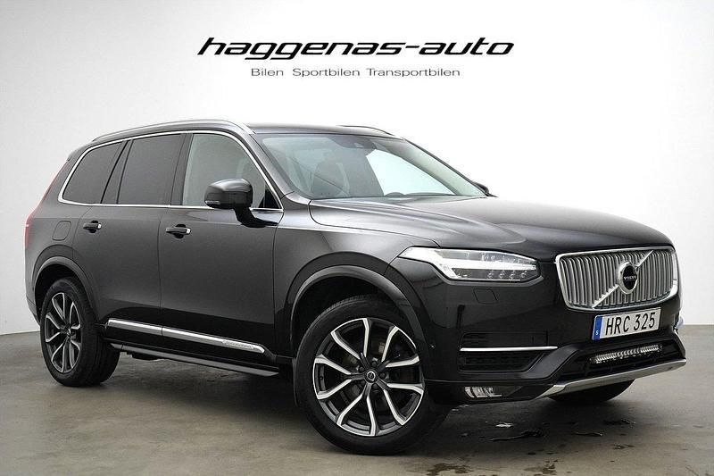 Svart Begagnad 2017 Volvo XC90 Inscription SUV | 349 000 kr (Marknadspris) - Bild 1/4