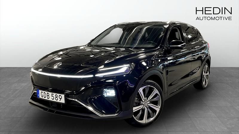 Svart (black) Begagnad 2022 MG Marvel R Luxury SUV | 279 900 kr - Bild 1/4