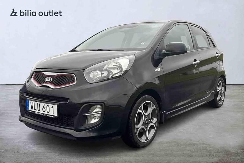 Svart Begagnad 2015 Kia Picanto Halvkombi | 59 900 kr - Bild 1/1