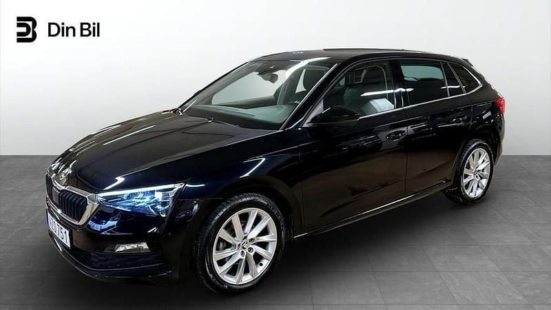 Svart Begagnad 2020 Skoda Scala Style Halvkombi | 184 900 kr (Marknadspris) - Bild 1/4