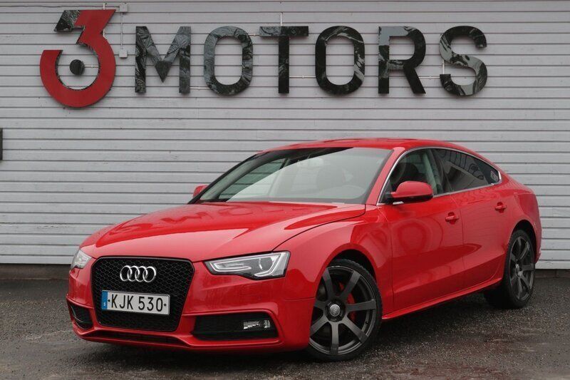 Röd Begagnad 2013 Audi A5 Sportback Halvkombi | 149 900 kr (Marknadspris) - Bild 1/4