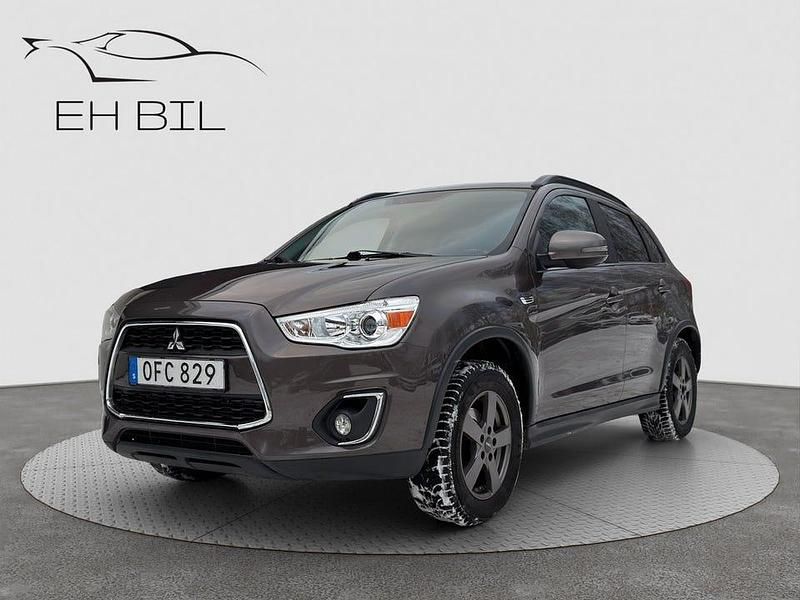Begagnad Mitsubishi ASX 117 HK (86 kW) 2015 Brun SUV