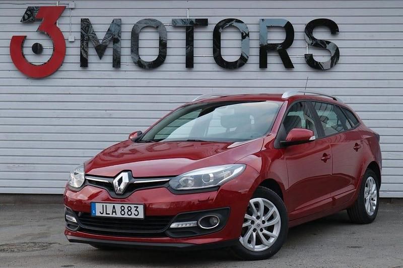 Röd Begagnad 2014 Renault Mégane GrandTour Kombi | 95 900 kr (Dyr) - Bild 1/4