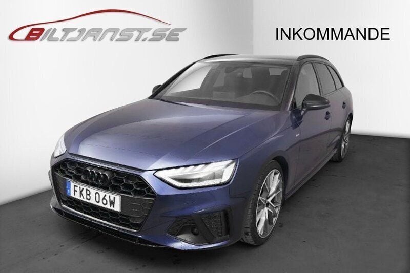 Blå Begagnad 2022 Audi A4 Competition Kombi | 379 000 kr (Dyr) - Bild 1/4