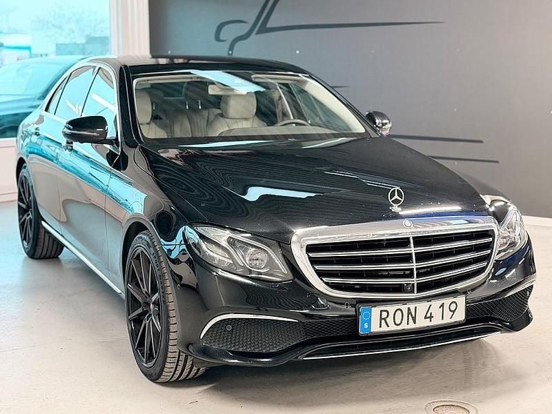 Svart Begagnad 2016 Mercedes E350 Exclusive Sedan | 269 900 kr (Marknadspris) - Bild 1/3