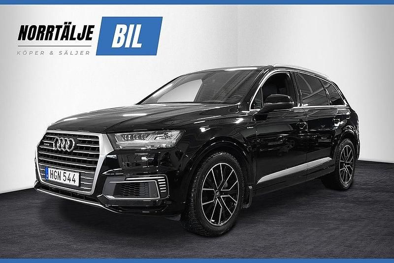 Begagnad Audi Q7 S-Line 373 HK (274 kW) 2016 Svart SUV