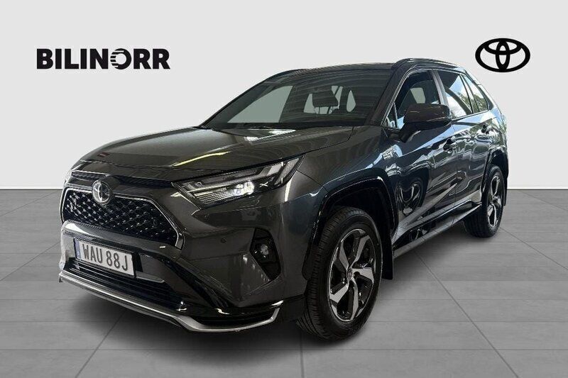 Mörkgrå (grå) Begagnad 2023 Toyota RAV4 Hybrid Edition SUV | 499 900 kr (Marknadspris) - Bild 1/3