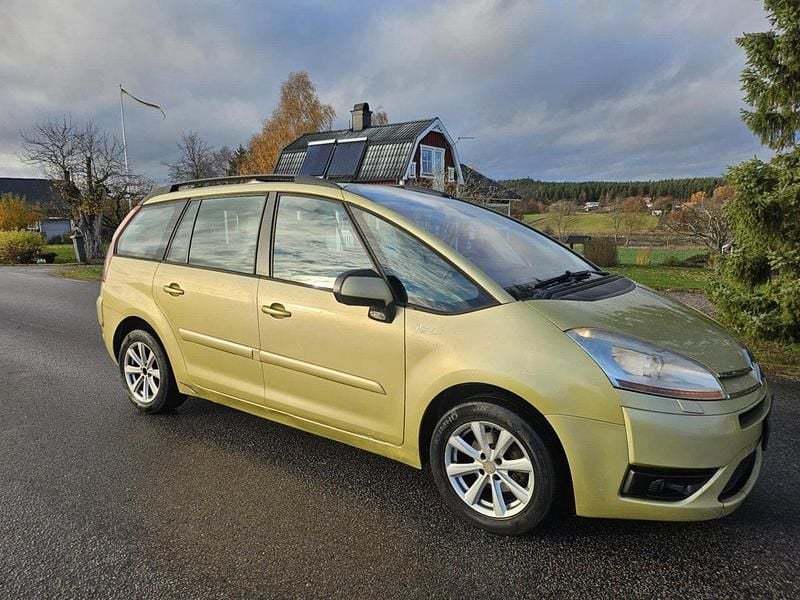 Gul Begagnad 2007 Citroën Grand C4 Picasso Minibuss | 23 000 kr - Bild 1/4