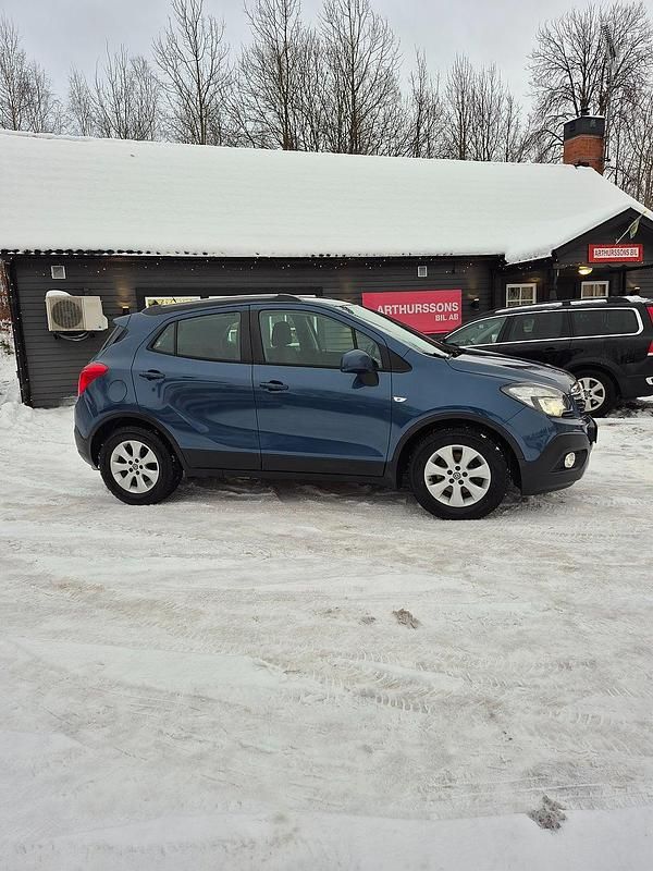 Begagnad Opel Mokka 140 HK (102 kW) 2015 Blå SUV
