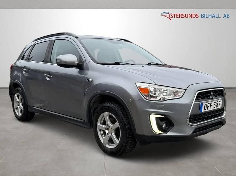 Grå Begagnad 2016 Mitsubishi ASX Plus SUV | 159 900 kr (Lite dyr) - Bild 1/4