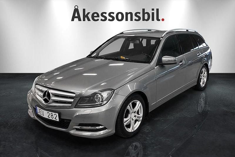 Silver Begagnad 2012 Mercedes C220 Avantgarde Kombi | 89 000 kr (Marknadspris) - Bild 1/4