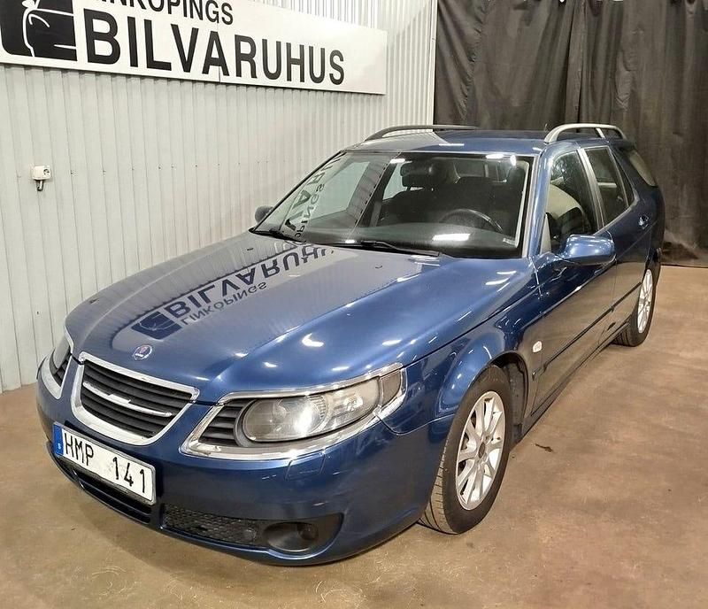 Begagnad Saab 9-5 185 HK (136 kW) 2008 Blå Kombi