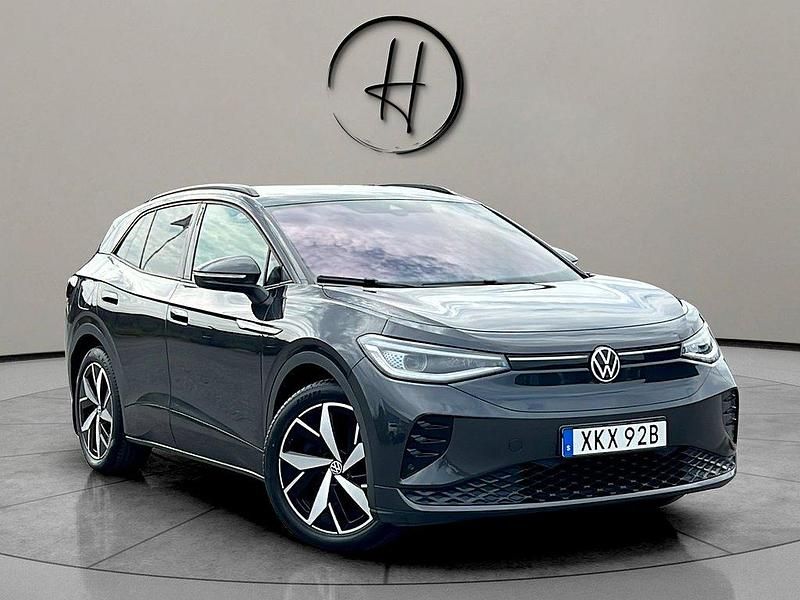 Mörkgrå Begagnad 2021 VW ID.4 GTX SUV | 305 000 kr - Bild 1/4