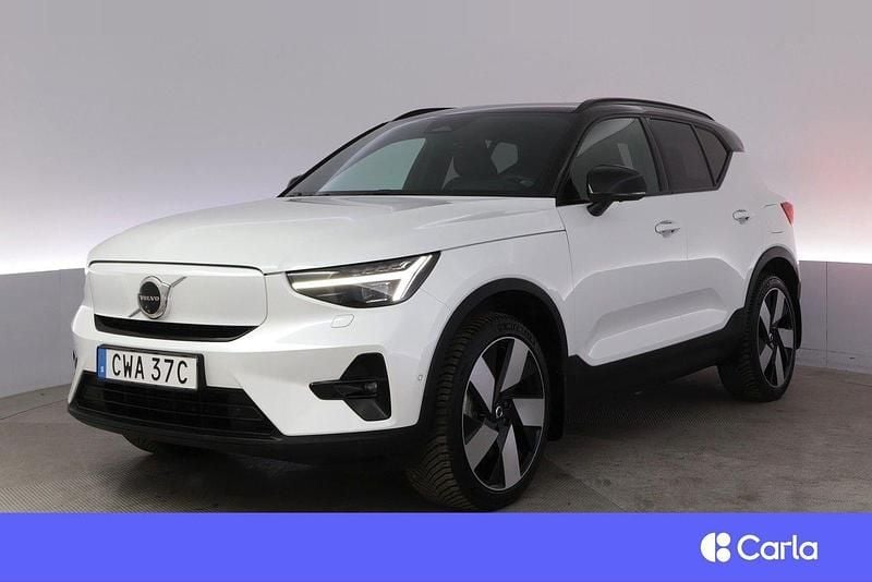 Vit Begagnad 2024 Volvo XC40 Ultimate SUV | 465 900 kr (Marknadspris) - Bild 1/4