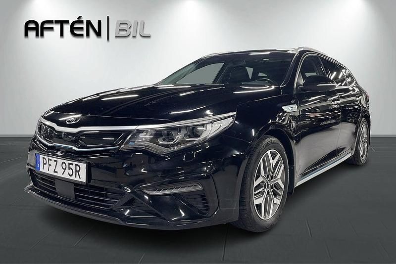 Begagnad Kia Optima Hybrid Sport 2019 Svart Sedan