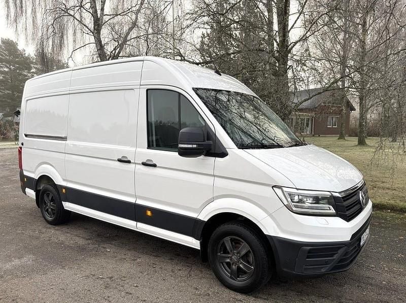 Vit Begagnad 2021 VW Crafter Van | 398 750 kr (Dyr) - Bild 1/4