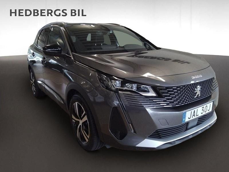 Grå Begagnad 2023 Peugeot 3008 GT SUV | 268 900 kr (Marknadspris) - Bild 1/4