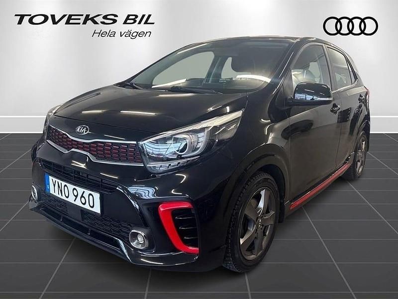 Svart Begagnad 2018 Kia Picanto GT-Line Halvkombi | 109 500 kr (Marknadspris) - Bild 1/4