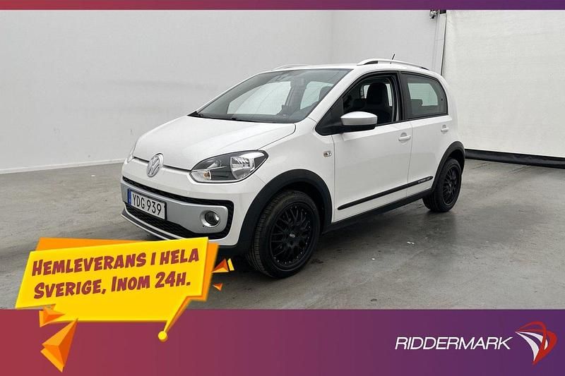 Vit Begagnad 2016 VW up! Halvkombi | 89 800 kr (Lite dyr) - Bild 1/3