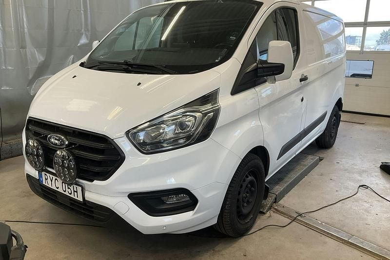 Vit Begagnad 2021 Ford Transit | 90 000 kr - Bild 1/3