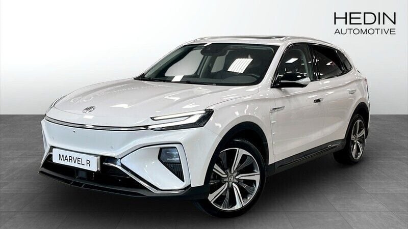 Vit (white) Begagnad 2021 MG Marvel R Performance SUV | 289 900 kr (Superpris) - Bild 1/4