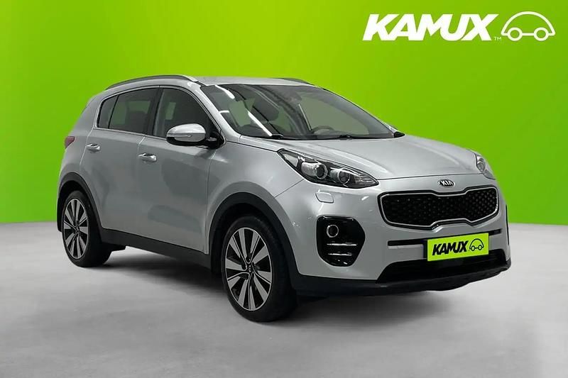 Silver/grå Begagnad 2017 Kia Sportage Advance SUV | 159 900 kr (Bra pris) - Bild 1/4