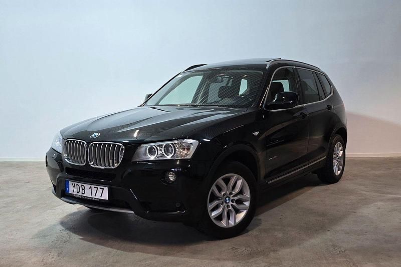 Svart Begagnad 2013 BMW X3 SUV | 179 900 kr (Lite dyr) - Bild 1/3