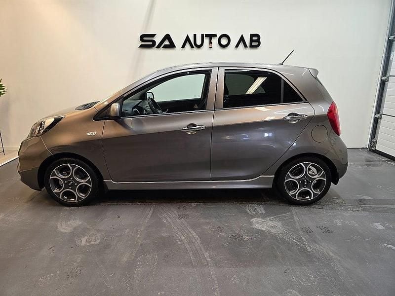 Begagnad Kia Picanto 86 HK (63 kW) 2015 Grå Halvkombi