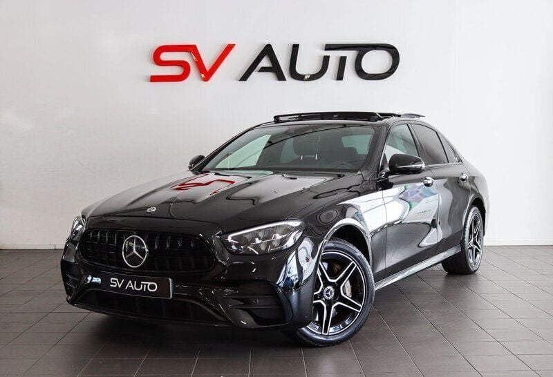Svart Begagnad 2023 Mercedes E300 AMG Line Premium Plus Sedan | 439 900 kr - Bild 1/4