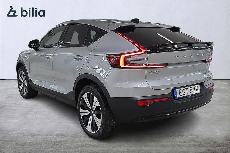 Begagnad Volvo C40 Single Motor 172 kW (234 HK) 2022 Silver SUV