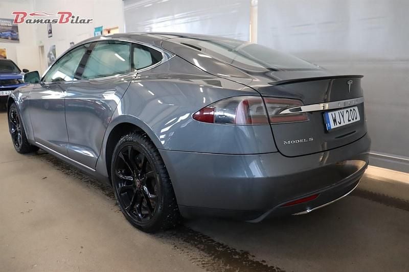 Begagnad Tesla Model S 310 kW (422 HK) 2013 Grå Halvkombi