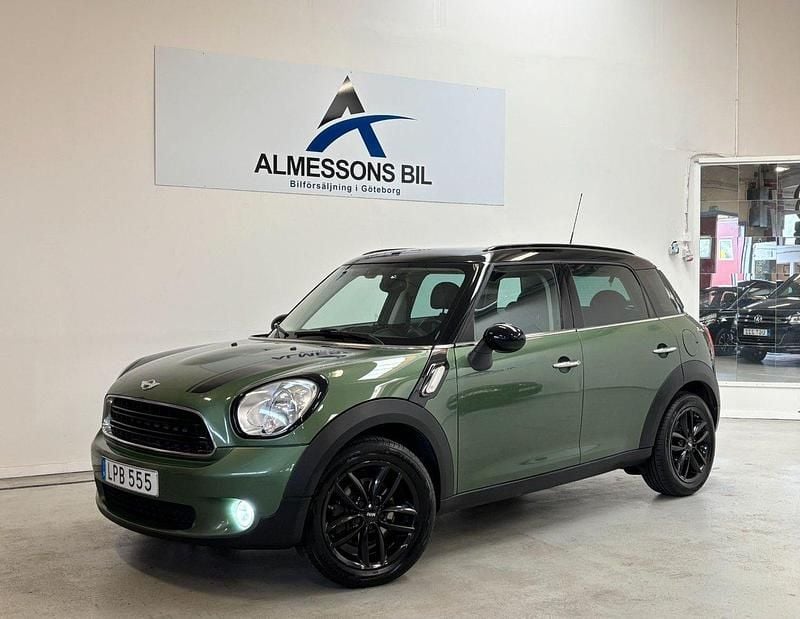 Grön Begagnad 2014 Mini Cooper D Countryman Chili SUV | 79 900 kr (Marknadspris) - Bild 1/4