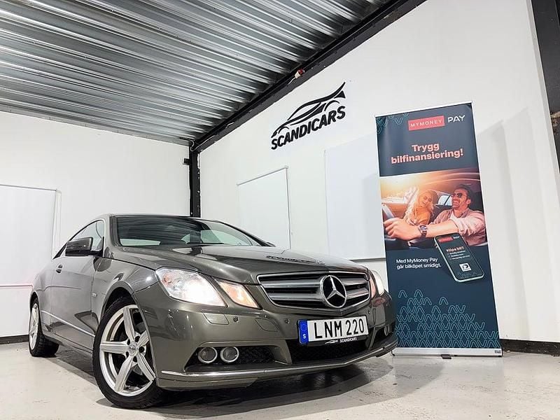 Begagnad Mercedes E220 170 HK (125 kW) 2010 Grå Sportkupé