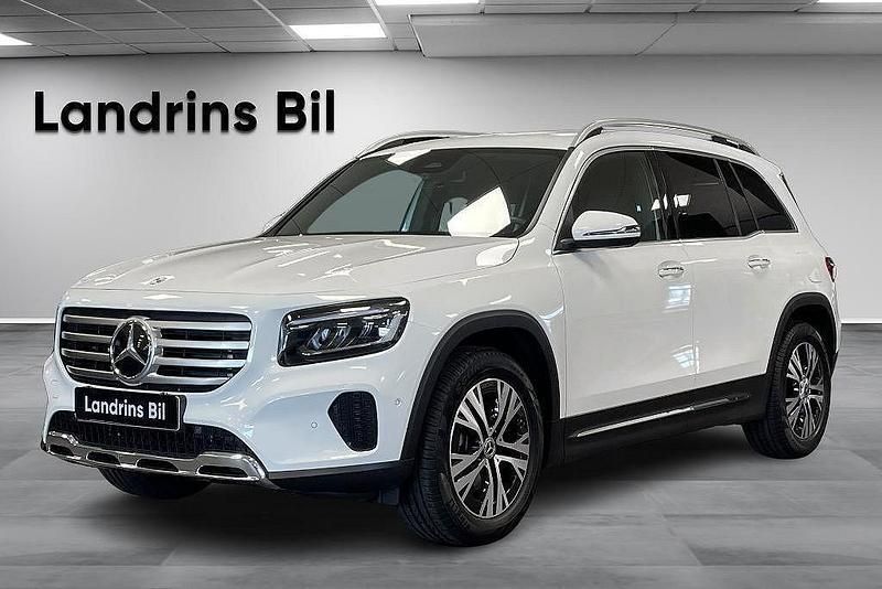 Vit Begagnad 2024 Mercedes GLB200 SUV | 449 000 kr (Lite dyr) - Bild 1/4