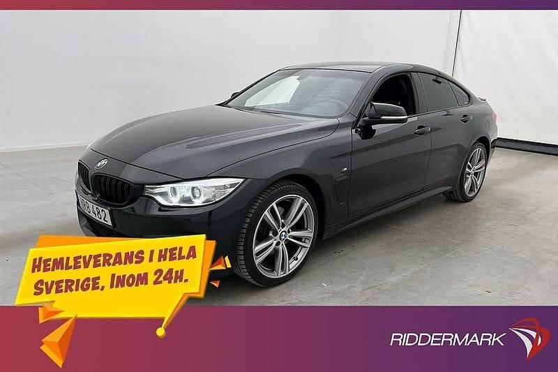 Svart Begagnad 2015 BMW 428 Gran Coupé M Sport Sportkupé | 209 800 kr (Marknadspris) - Bild 1/3