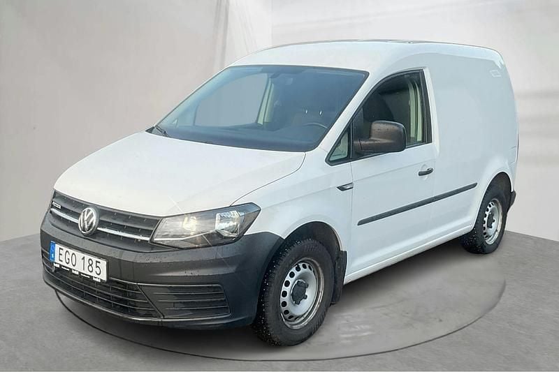 Vit Begagnad 2016 VW Caddy Minibuss | 70 000 kr (Superpris) - Bild 1/4
