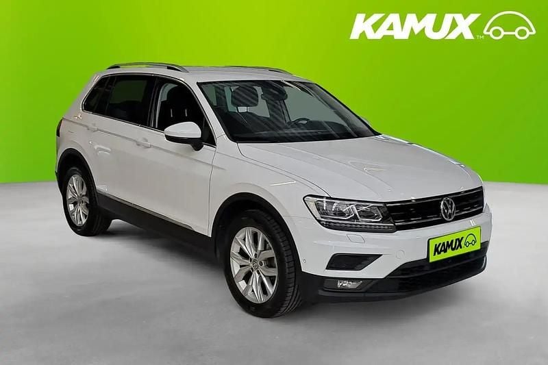 Vit Begagnad 2018 VW Tiguan SUV | 227 800 kr (Marknadspris) - Bild 1/4
