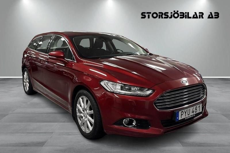 Röd Begagnad 2015 Ford Mondeo Business Edition Kombi | 129 000 kr (Marknadspris) - Bild 1/4