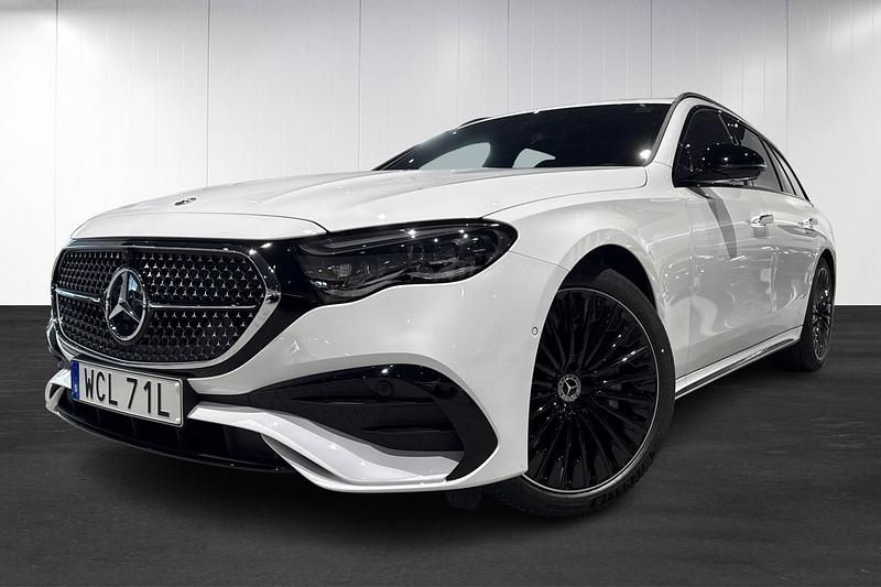 Begagnad Mercedes E300 Advanced 313 HK (230 kW) 2025 Vit Kombi