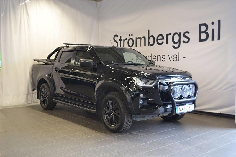 Svart Begagnad 2021 Isuzu D-Max Pickup | 489 000 kr (Marknadspris) - Bild 1/4