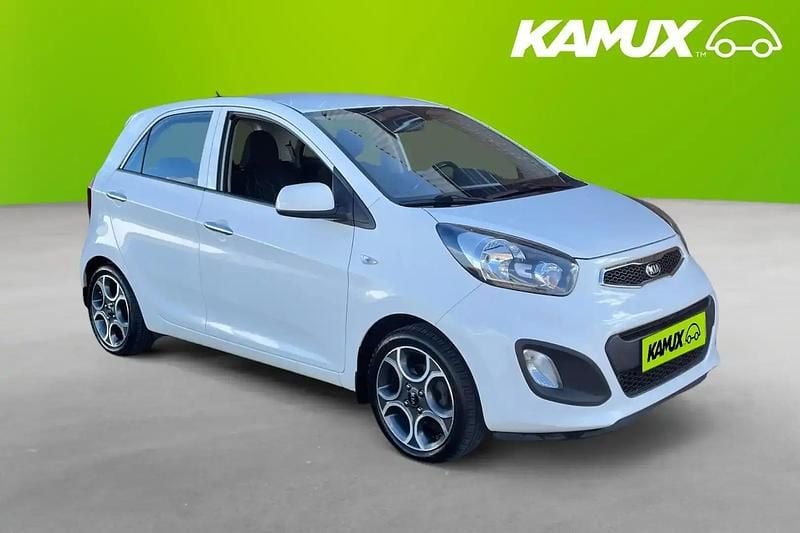Vit Begagnad 2013 Kia Picanto 2 Halvkombi | 49 900 kr (Bra pris) - Bild 1/3