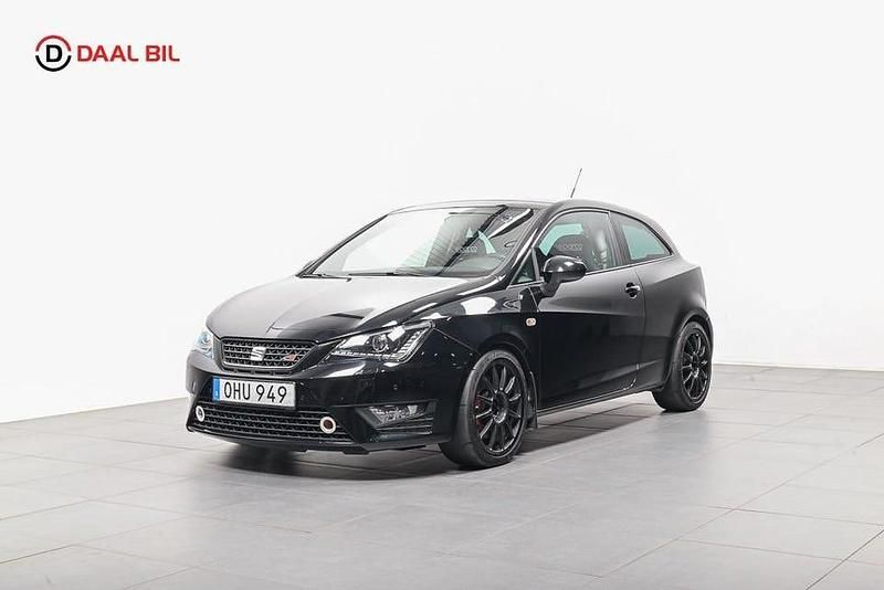 Begagnad Seat Ibiza CUPRA 192 HK (141 kW) 2016 Svart Halvkombi