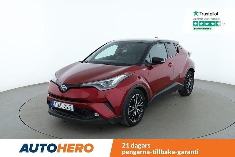 Röd Begagnad 2018 Toyota C-HR+ SUV | 176 000 kr (Marknadspris) - Bild 1/4