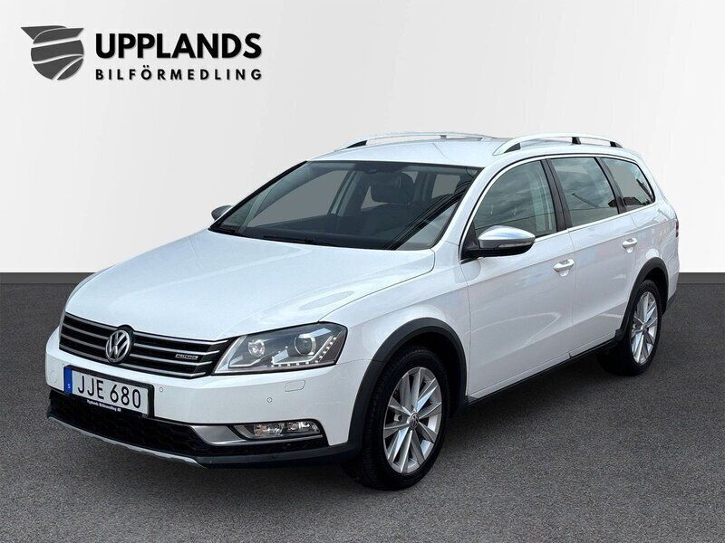 Vit Begagnad 2013 VW Passat Alltrack Kombi | 74 900 kr (Bra pris) - Bild 1/4