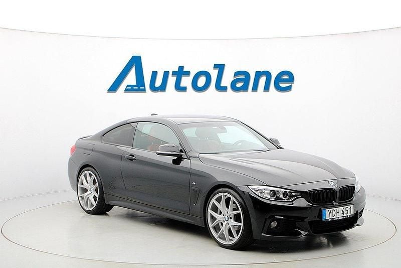Svart Begagnad 2016 BMW 420 M Performance Sportkupé | 229 900 kr (Marknadspris) - Bild 1/3