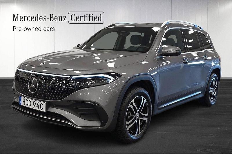 Mörkgrå Begagnad 2024 Mercedes EQB250+ AMG SUV | 499 000 kr (Bra pris) - Bild 1/4