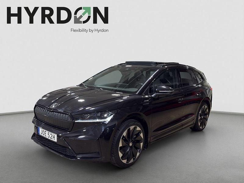 Svart Begagnad 2022 Skoda Enyaq iV SportLine SUV | 419 000 kr (Dyr) - Bild 1/4