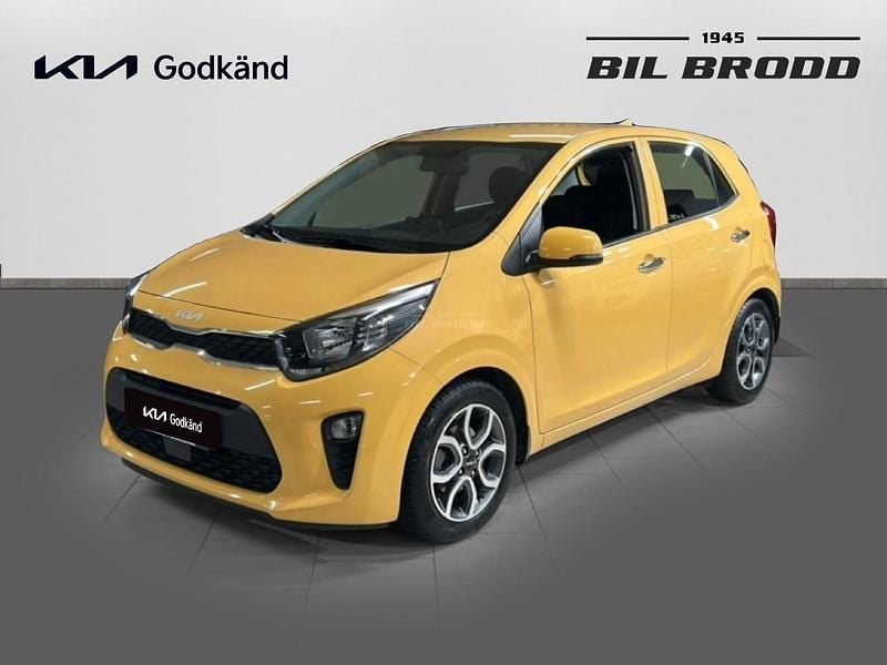 Gul Begagnad 2023 Kia Picanto Advance Halvkombi | 154 500 kr (Marknadspris) - Bild 1/4