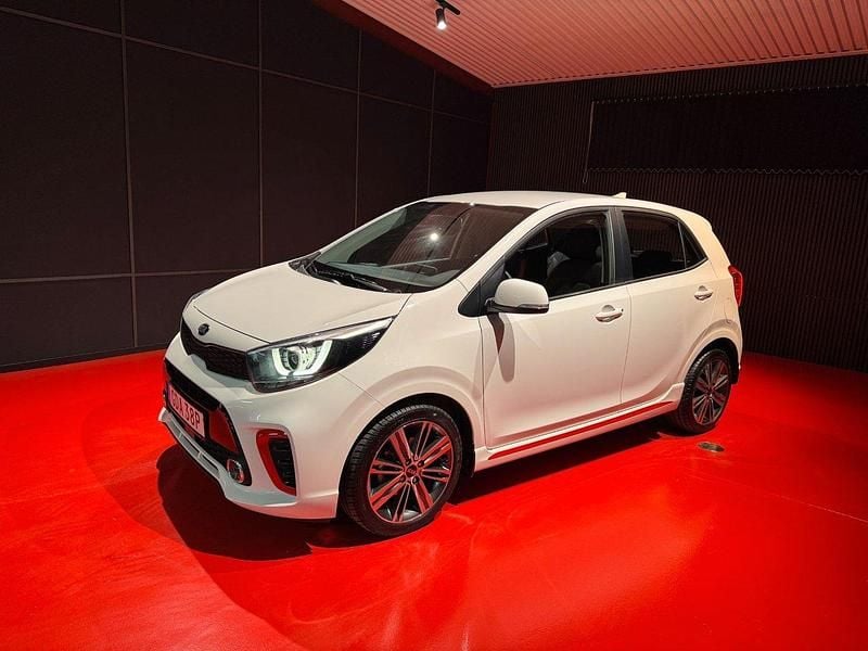 Vit Begagnad 2020 Kia Picanto Halvkombi | 144 900 kr (Lite dyr) - Bild 1/4